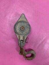 VINTAGE/ANTIQUE  WESTERN POWER PRODUCTS #303 SNATCH BLOCK PULLEY picture