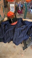 Salisbury 11Cal Arc Flash Hood & Coverall xl  12 Cal Face Shield, Carry Bag picture
