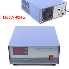 1200W Ultrasonic Generator Transducer Driver Digital Display w/2*Plug Adjustable picture