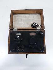 L&N Leeds & Northrup Portable Potentiometer Indicator in Wood Case picture