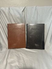 Two Vintage Fiorentina  Diary Leather Cover New Sealed In Package picture