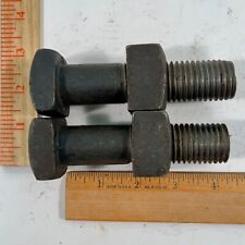 2 Vintage Nos Square Head Machine Bolts and Square Nuts 1