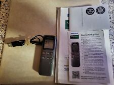 NEW Philips VoiceTracer Audio Recorder Exceptional Recording 8GB Memory DVT1120 picture