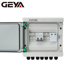 GEYA Solar PV Combiner Box Plastic 15A 2string 500DC Circuit Breaker Solar Panel picture