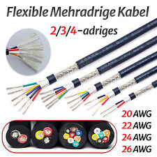 Multi Wire Cable Strand Line 0.12mm2 - 0.5mm2 Flexible Black - Power Cable picture