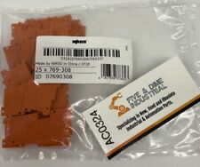 Wago 769-308 Package of 25 Orange Terminal Block End (BL287) picture