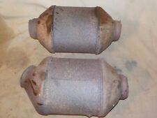 2 Full SCRAP catalytic converters for recycling purposes OEM Domestic converter picture