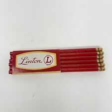 Vintage Linton USA Vita Color Pencils Red 1802 Lot Of 12 Unsharpened New Dozen picture