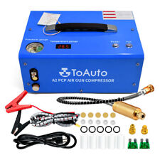 Portable 30MPA Auto-Stop 12V/110V PCP Air Compressor for Rifle Airgun Paintball picture