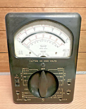 Triplett Model 630-A Multimeter | Vintage Used - Untested  picture