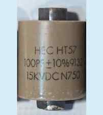 HEC HT-57 Ceramic Transmitting Doorknob Capacitor, 200PF, 15Kvdc  -Free Shipping picture