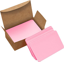 VANRA 300PCS Small Blank Index Cards 3.5X2 Inches Note Cards Study Flash Cards,  picture