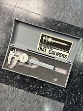 MITUTOYO Dial Caliper No. 505-629 With Case And Instructions picture