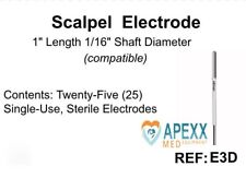 Ellman E3D- Scalpel Electrode -Twenty-Five (25) Single-Use Disposable picture