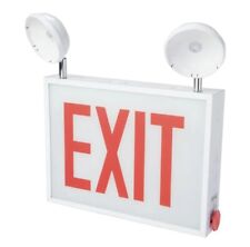 Sure-Lites CHXC Series 2-Head Integrated LED Emergency Light Exit Sign Combo picture
