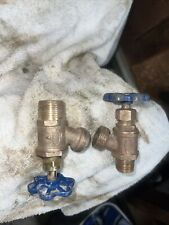 Lot Of Two Vintage Nibco Brass Water Spigots A-2 Valves. Very Nice picture