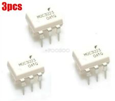 3Pcs MOC3023 Optocoupler Triac-Out 6-Dip Fsc qs picture