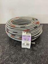 AFC Cable Systems 12-3 x 250 feet Solid MC Lite Cable Aluminum Armor BX Cable picture