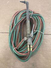 Vintage VICTOR ST2600FC Cutting Torch Assembly *With 95’ ft. Flexible Twin Hose picture