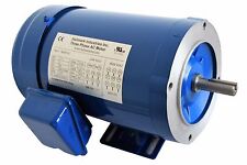 AC MOTOR, 3/4HP, 1725RPM, 3PH, 206-230V/460V, 56C/TEFC, WITH BASE picture