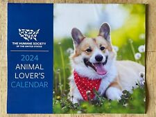 The U.S. Humane Society - 2024 Animal Lover's Calendar - 18-Month Wall Calendar picture