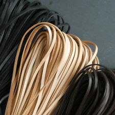 Flat Real Genuine Craft Jewellery Leather String Cord Lace Thong DIY material picture