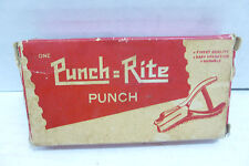 Vintage Punch-Rite Hole Punch 790 in Original Box picture