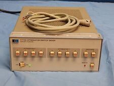 HP Agilent 11713A Attenuator/Switch Driver W/ Cable TESTED picture