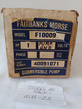 Fairbanks Morse Submersible  Pump F10009 40091071 picture