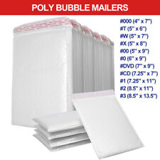 200PCs Poly Mailer Bubble Mailers 4 Layers Padded Envelopes Self Sealing picture