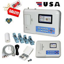 Hot sale 3 Channels ECG/EKG Machine with Printer and Paper USB Software ECG300G picture