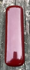 Eldon Vintage 1987 MCM Office Products Stapler Burgundy Red Maroon Working EUC picture