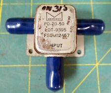 Merrimack Industries Radio Frequency Power Divider PN PD20-50  NSN 6625-01-041-8 picture