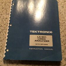Tektronic LA 501 Logic Analyzer Instruction Maual 1975, clean book picture