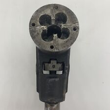 Vintage V-Mac Industries Inc. Pipe Ratchet Head With 1/2 Die Guilford Conn Works picture