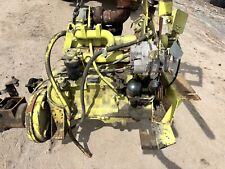 JOHN DEERE 4039T Turbo Diesel Engine; Running Takeout; Backhoe Loader Paver picture