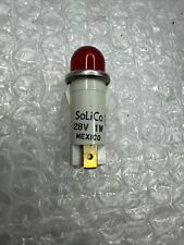 SoLiCo 3039-3-11-41610-28V- 1W- Red LED Indicator Light.   #100 picture