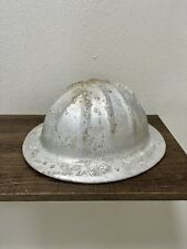 Vintage B.F. Mc Donald Co Aluminum Hat Safety Hard Hat No Liner Los Angeles picture