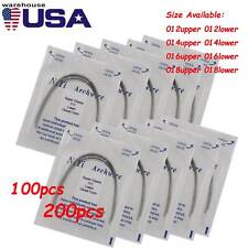 10pcs/pack Dental Orthodontic Super Elastic Niti Arch Wire Round Ovoid Form USA picture