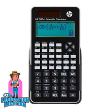 NEW*** Hewlett-Packard HP 300s+ Black Scientific Calculator w/Cover picture