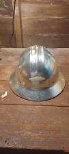 Vintage Jackson Products Hard Hat Full Brim Aluminum w/ Head Liner Made In USA picture