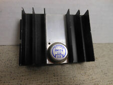 Delco 2N174 Germanium Power Transistor Mounted on Delco Heat Sink 1961 NOS picture