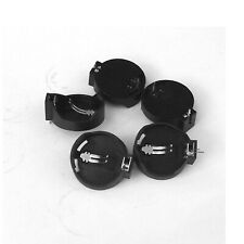 10PCS Button Coin Cell Battery Socket Holder Case Black CR2025 CR2032 picture