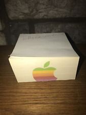 Vintage  Rainbow Logo Apple Post-It Sticky Notes 4