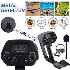 High Accuracy Metal Detector Kit W/Display Waterproof Search Coil Headphone Bag picture