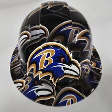 full brim hard hat custom hydro dipped IN BALTIMORE RAVENS FOOTBALL BEST IN CLAS picture