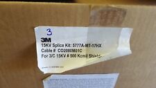 3MCold Shrink QS - III Three Conductor Splice Kit 15Kv 5777A-MT-17HX NOS picture