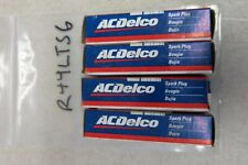 Vintage AC R44LTS6 Spark Plugs (4) for 1984-2008 Buick Cadillac Chevy Mercury picture