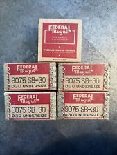 Vintage Federal Mogul Bearings 9075 SB-30 030 Undersized BOX ONLY 5 Included picture