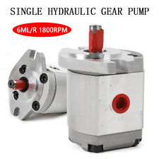 Mini Hydraulic Gear Pump High Pressure Gear Pump 21MPa 3200rpm Flat Key Shaft picture